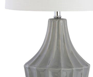 Tate 24.5" Ceramic LED Table Lamp - JONATHAN Y